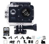 HOLVA Roamix Vision 4k Action Camera, 2026 Upgraded 170° Ultra Wide Angle WiFi Camcorder, Outdoor Waterproof Sports Video Cameras for Photography and Diving Enthusiasts (Black,No Card)