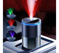 Holwim 2025 Smart Car Air Freshener, Car Fresheners Diffuser with 3-Color Starry Sky Projection, Blue Ambiance Light, Auto On/Off, 160ML Fragrance Long Lasting, 3 Adjustable Concentration (Cologne)