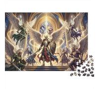 Holy Arbiter 1000 Piece Jigsaw Puzzle,Whimsical Challenge,Adults & Kids 14+,Home Wall Decor Angel,Educational Toy,Premium Cardboard,Gift Idea,Stress Relief 38x26cm