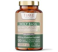 Holy Basil 20:1 (Ocimum Sanctum) 2.5% Ursolic Acid - Zero Additives - Pullulan (120 Capsules)