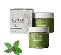 Holy Basil Bubble Deep Mask, Deep Cleansing Clay Mask For Cleansing Pores & Blackheads, Control Excess Oil, Nourishes The Skin, Gently Bubbles For Face & Body (2)
