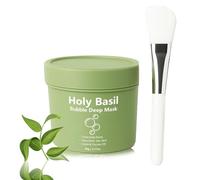 Holy Basil Bubble Deep Mask, Holy Basil & Carbonated Water For Cleansing Pores & Blackheads, Deep Cleansing Clay Mask,3.17 oz,Nourishes The Skin (1PC)