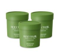 Holy Basil Bubble Deep Mask, Organic Clay Mask With Holy Basil & Carbonated Water, Deep Cleansing Clay Mask For Cleansing Pores & Blackheads, Gently Bubbles For Face & Body (3PC)