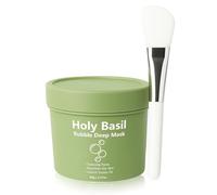 Holy Basil & Carbonated Bubble Deep Clay Mask - Foaming Wash-Off for Pore Cleansing, Oil Control & Glowing Skin (1pc)