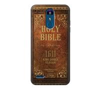 Holy Bible 1611 King James Version Case Cover For LG K8 (2018), LG Aristo 2, LG Tribute Dynasty, LG Zone 4, LG Fortune 2, LG K8+, LG K9
