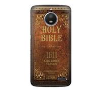 Holy Bible 1611 King James Version Case Cover For Motorola Moto E4