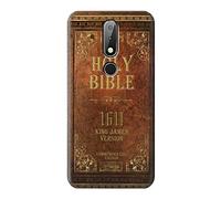 Holy Bible 1611 King James Version Case Cover For Nokia X6, Nokia 6.1 Plus