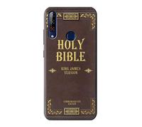 Holy Bible Cover King James Version Case Cover For LG W30 Pro