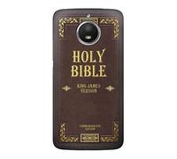 Holy Bible Cover King James Version Case Cover For Motorola Moto E4 Plus