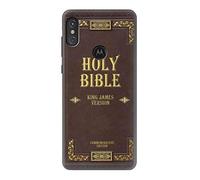 Holy Bible Cover King James Version Case Cover For Motorola One Power, Moto P30 Note