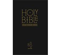 Holy Bible – English Standard Version (ESV) – Anglicised Black Gift and Award Edition