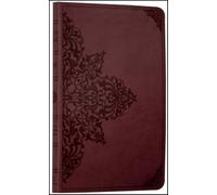 Holy Bible: English Standard Version (ESV) Anglicised Chestnut Ornamental Thinline edition