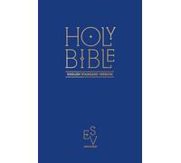 Holy Bible: English Standard Version (ESV) Anglicised Pew Bible (Blue Colour)