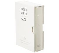 HOLY BIBLE: King James Version (KJV) White Pocket Gift Edition (Bible Akjv)