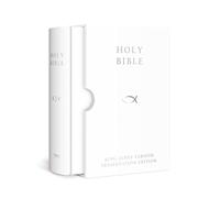 HOLY BIBLE: King James Version (KJV) White Presentation Edition: The Authorized Old and New Testament Hardback Bible