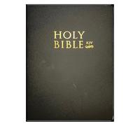 Holy Bible KJV - Faux Leather-Bound, Complete Old and New Testaments, Easy-Carry Travel Size - Black