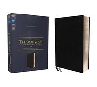 Holy Bible: New International Version, European Bonded Leather, Black, Thompson Chain-reference Bible