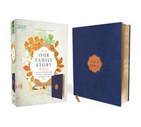 Holy Bible: New International Version, Our Family Story Bible, Navy, Red Letter Edition, Comfort Print; Capture Your Generation's Legacy With Memory-Creating Activities and Keepsake Storage Pocket
