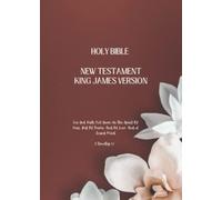 Holy Bible New Testament Only King James Version (A5 Size)