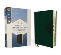 Holy Bible: Niv, Center-column Reference Bible, Green, Red Letter, Thumb Indexed. Comfort Print
