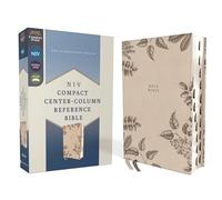 Holy Bible: Niv, Center-column Reference Bible, Stone, Red Letter, Thumb Indexed, Comfort Print