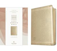Holy Bible: NLT Every Woman’s Bible, Filament-enabled Edition Leatherlike, Soft Gold: New Living Translation, Soft Gold, Leatherlike, Every Woman's ... Markers, Words of Jesus in Red, With Maps