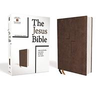 Holy Bible: The Jesus Bible, New International Version, Brown, Leathersoft, Comfort Print
