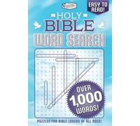 Holy Bible Word Search: Word Search Puzzles about the Holy Bible, God & Jesus Christ with Easy to Read Print | Bible lovers everywhere will rejoice ... glory to God | The perfect gift for Easter!