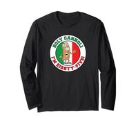 Holy Cannoli I'm Eighty-Five Italian Flag Colors Long Sleeve T-Shirt