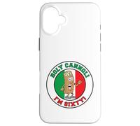 Holy Cannoli I'm Sixty Italian Flag Colors 60th Birthday Case for iPhone 16 Plus