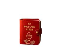 Holy Card Holder with 20 Sleeves Portable Carrying Case Booklet