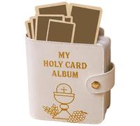 Holy Card Wallet with 20 Sleeves Portable Booklet Case