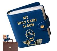 Holy Card Wallet with 20 Sleeves Portable Case Booklet Protector