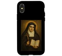 Holy Catholic Icon of St. Edith Stein Case for iPhone X/XS