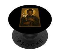 Holy Catholic Icon of St. Josephine Bakhita PopSockets Adhesive PopGrip
