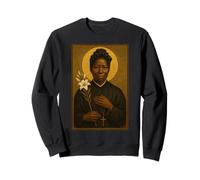 Holy Catholic Icon of St. Josephine Bakhita Sweatshirt