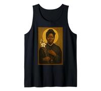 Holy Catholic Icon of St. Josephine Bakhita Tank Top