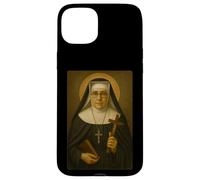Holy Catholic Icon of St. Katharine Drexel Case for iPhone 15 Plus