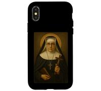 Holy Catholic Icon of St. Katharine Drexel Case for iPhone X/XS