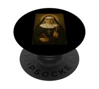 Holy Catholic Icon of St. Katharine Drexel PopSockets Adhesive PopGrip