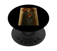 Holy Catholic Icon of St. Monica of Tagaste PopSockets Adhesive PopGrip