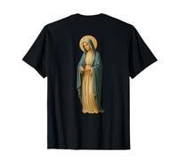 Holy Catholic Virgin Mother Mary with Rosary T-Shirt