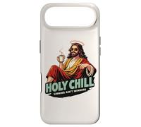 Holy Chill Funny Jesus Coffee Humor Sinning Ain't Winning Case for iPhone Air