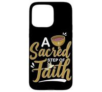 Holy Communion, A Sacred Step Of Faith, Christian Case for iPhone 15 Pro Max