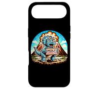 Holy Coprolite Triceratops Volcano Dinosaur Paleontology Case for iPhone Air