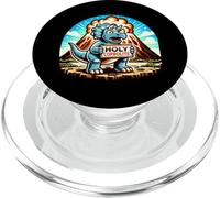 Holy Coprolite Triceratops Volcano Dinosaur Paleontology PopSockets PopGrip for MagSafe