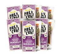 Holy Cow! Daal Curry Kit (5 x 400g) Kashmir Rajma Masala, Kidney Bean Gluten Free Vegan Curry Kit, Indian Snacks, Indian Ready Meals. Red Kidney Beans.