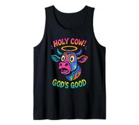 Holy Cow Funny Pun Religious Christian Faith Tank Top