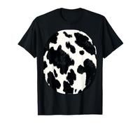 Holy Cow Print Pattern Funny Belly Halloween Pun Costume T-Shirt