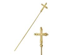 Holy Cross Divine Staff Prop Gold